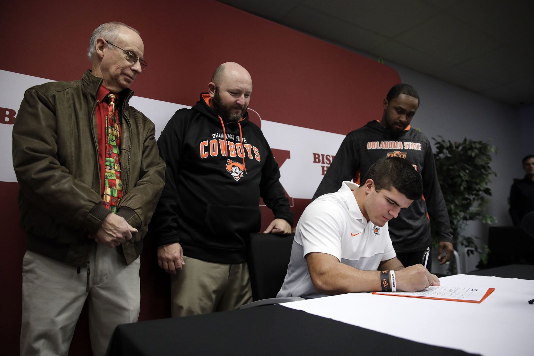 Signing Day at Bishop Kelley